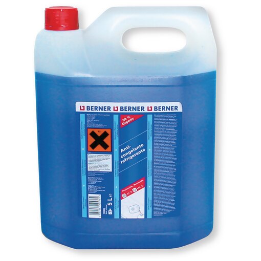 Anticongelante refrigerante orgánico 50%, azul, 5 L